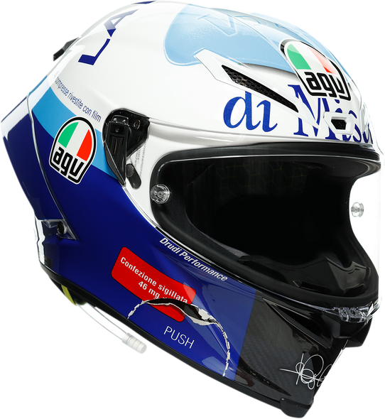 AGV Pista GP RR Helmet - Rossi Misano 2020 - Limited - Small 216031D9MY01005