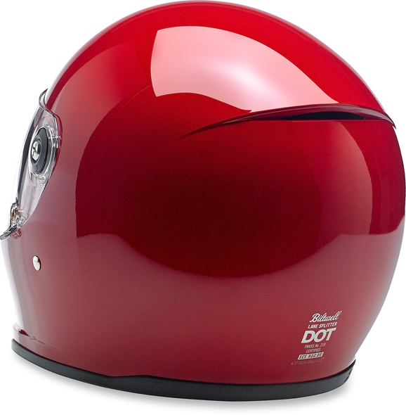 BILTWELL Lane Splitter Helmet - Gloss Blood Red - XS LSREDGLECEXSM