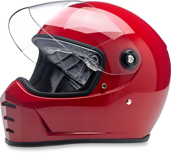 BILTWELL Lane Splitter Helmet - Gloss Blood Red - XS LSREDGLECEXSM