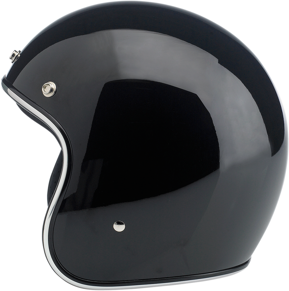 BILTWELL Bonanza Helmet - Gloss Black - XS 1001-101-201