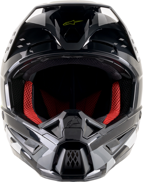 ALPINESTARS SM5 Helmet - Rover - Gray/Yellow - Large 8303921-1592-LG