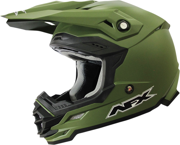 AFX FX-19R Helmet - Matte Olive - Small 0110-7040