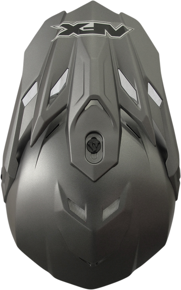 AFX FX-19R Helmet - Frost Gray - Medium 0110-7053