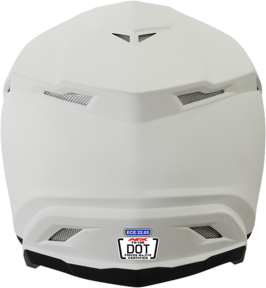 AFX FX-19R Helmet - Matte White - Large 0110-7060