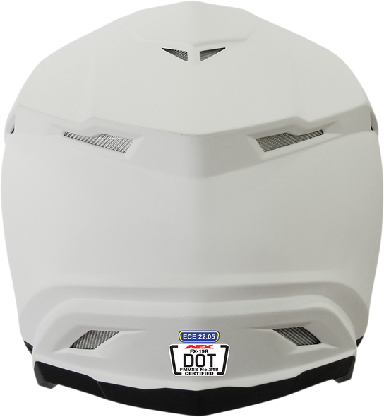 AFX FX-19R Helmet - Matte White - XL 0110-7061