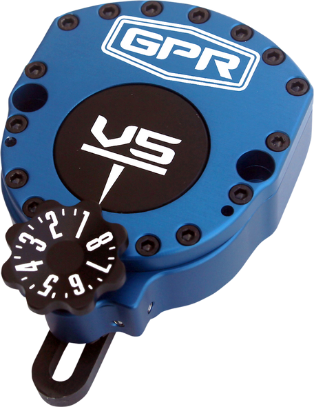 GPR V5 Steering Damper - Blue - YZ 5-9001-0082B