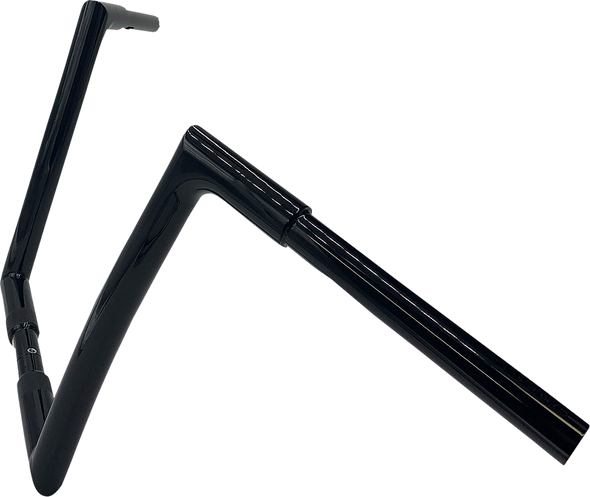 FAT BAGGERS INC. Handlebar - Flat Top - 12" - Black 708012-B