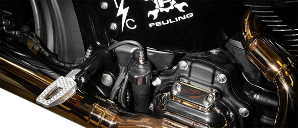 FEULING OIL PUMP CORP. Vented Dipstick - Black - Softail 3086
