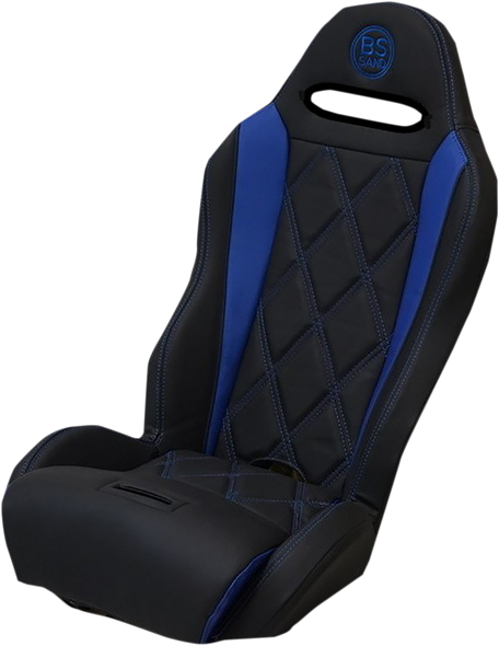 BS SANDS Performance Seat - Diamond - Black/Blue PBUBLBD20