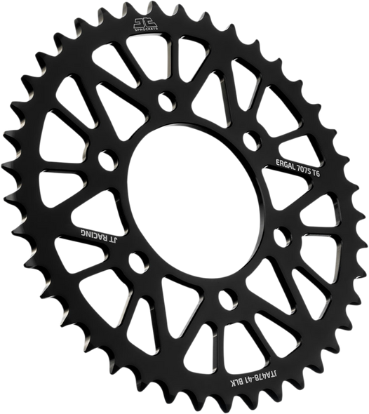 JT SPROCKETS Rear Sprocket - Kawasaki - Black - 41-Tooth JTA478.41BLK