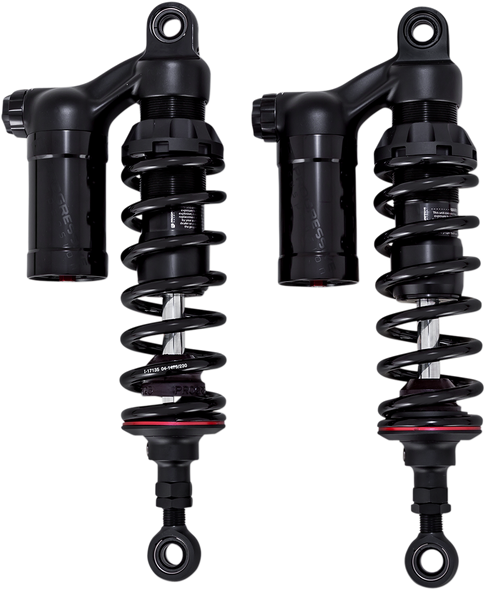 PROGRESSIVE SUSPENSION 990 Series Piggyback Shocks - Black - 12.5" 990-1010