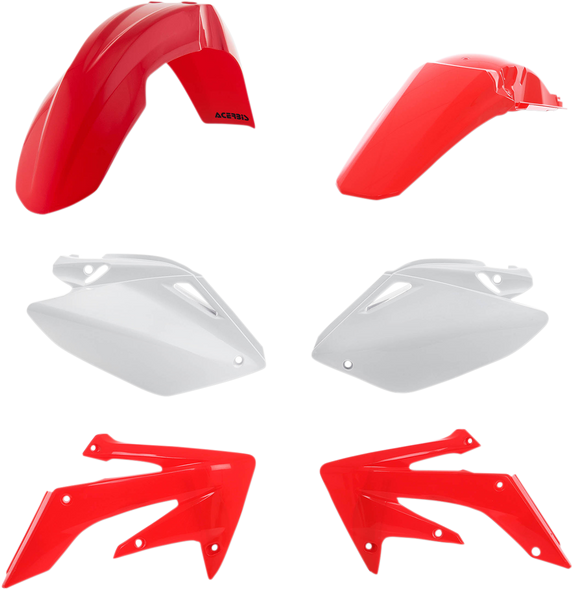 ACERBIS Standard Replacement Body Kit - '05 Red/White - CRF250R 2040960206