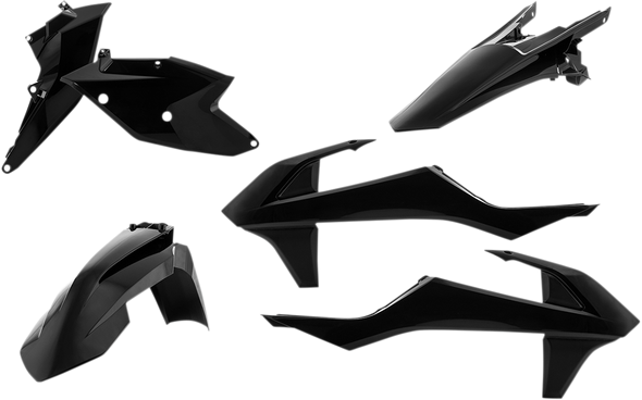 ACERBIS Standard Replacement Body Kit  - Black - KTM 2634060001