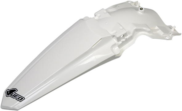 UFO MX Rear Fender - White - KX KA04749047