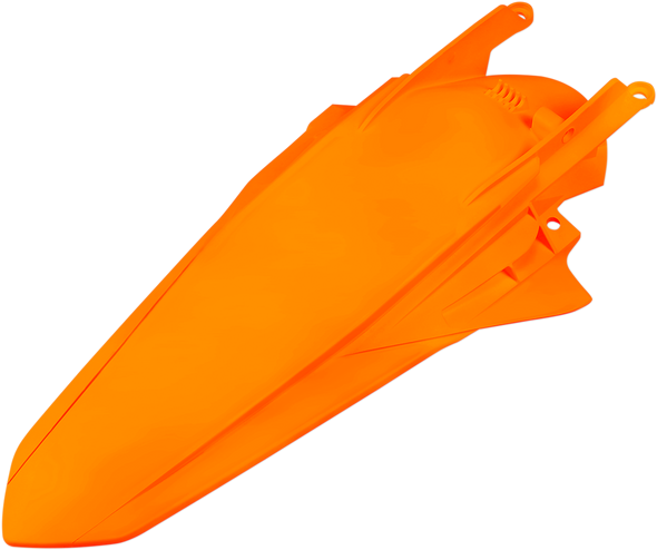 UFO MX Rear Fender - Fluorescent Orange - KTM KT04091FFLU