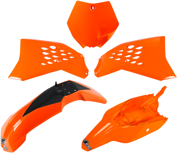 UFO Replacement Body Kit - Orange/Black - 65SX KTKIT525-127