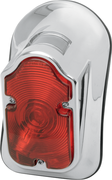 DRAG SPECIALTIES Tombstone Taillight - Top Tag - Red Lens 12-0400