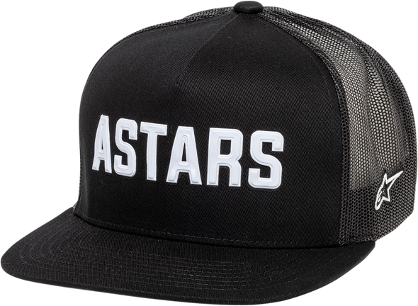 ALPINESTARS Forge Trucker Hat - Black/White - One Size 1213812001020OS
