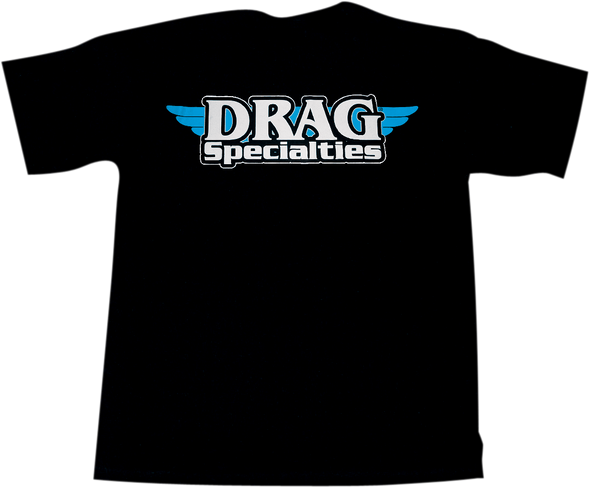 DRAG SPECIALTIES Drag Specialties T-Shirt - Black - Medium 3030-3332