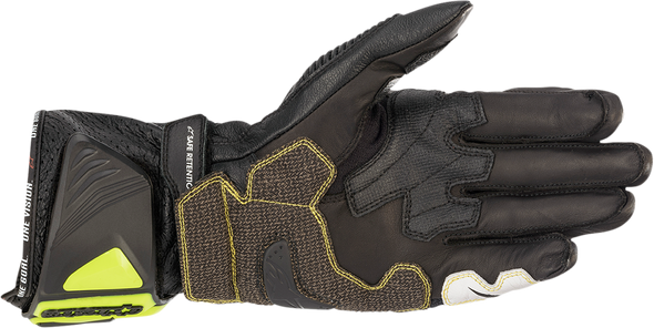 ALPINESTARS GP Tech v2 Gloves - Black/Yellow/White/Red - Medium 3556622-1503-M