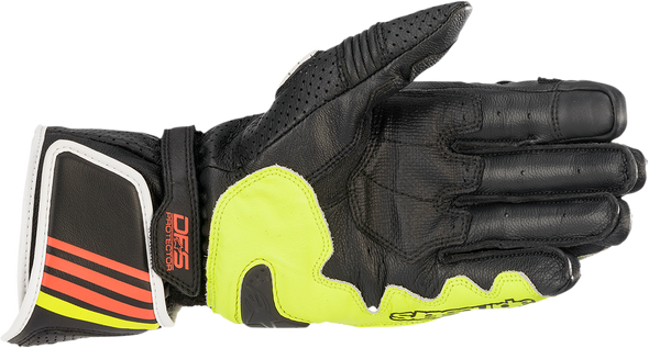 ALPINESTARS GP Plus R v2 Gloves - Gray/Black/Yellow/Red - Small 3556520-9135-S