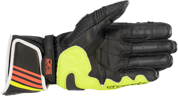 ALPINESTARS GP Plus R v2 Gloves - Gray/Black/Yellow/Red - 2XL 3556520-9135-2X