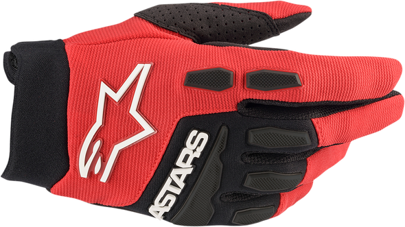 ALPINESTARS Full Bore Gloves - Red/Black - Small 3563622-3031-S