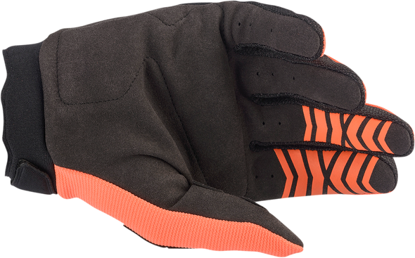 ALPINESTARS Youth Full Bore Gloves - Orange/Black - 2XS 3543622-41-2XS