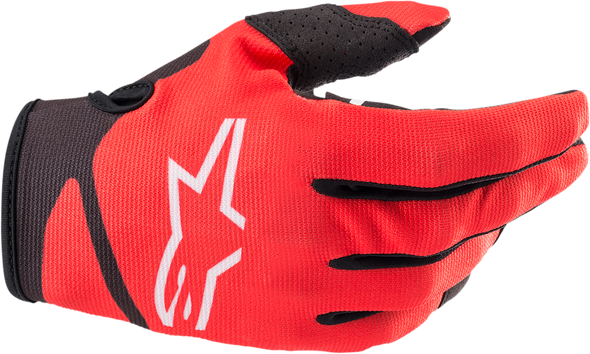 ALPINESTARS Youth Radar Gloves - Red/Black - Large 3541822-3031-L