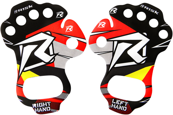 RISK RACING Palm Protectors - Red - XL 00187R