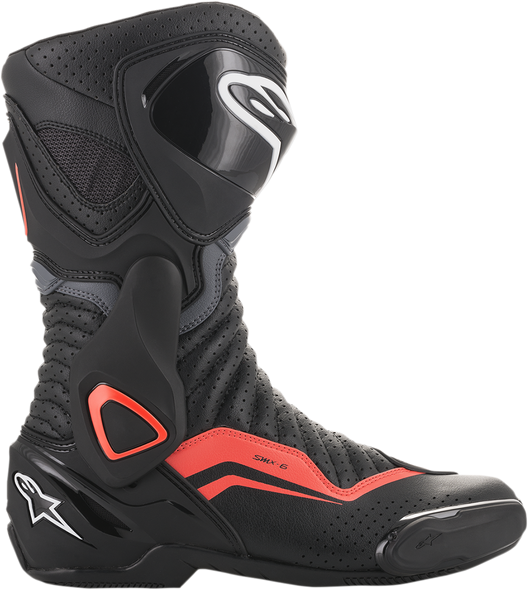 ALPINESTARS SMX-6 v2 Boots - Black/Gray/Red - Vented - US 6.5 / EU 40 2223017-1133-40