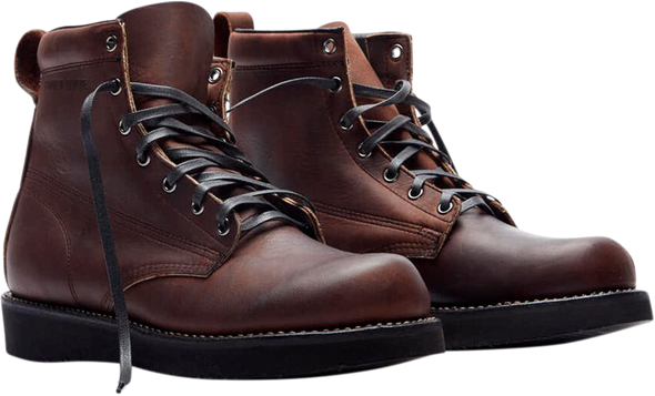 BROKEN HOMME James Oxblood Boots - Size 12 FB12002-O-12