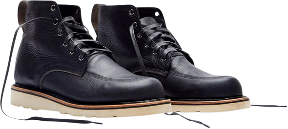BROKEN HOMME Jaime Boots - Black - Size 7 FB18007-7