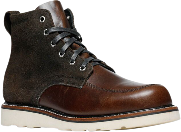 BROKEN HOMME Jaime Boots - Brown - Size 10 FB18007-B-10