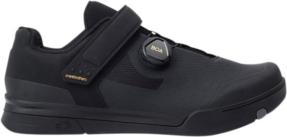 CRANKBROTHERS Mallet BOA® Shoes - Black/Gold - US 8.5 MAB01080A-8.5