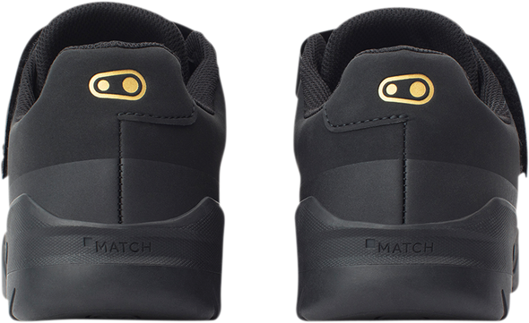 CRANKBROTHERS Mallet E BOA® Shoes - Black/Gold - US 8 MEB01080A-8.0