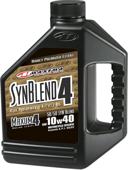 MAXIMA RACING OIL Premium High Performance Mineral 4T Engine Oil - 10W40 - 1 US Gal 349128