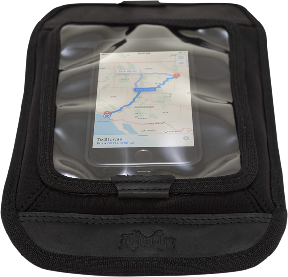 BURLY BRAND Magnetic Map Pocket - Black B15-1011B