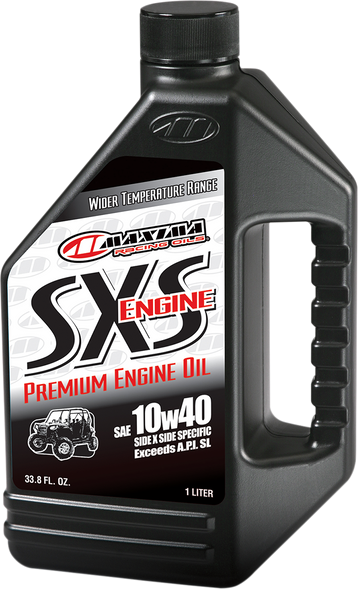 MAXIMA RACING OIL SXS UTV 4T Oil - 10W-40 - 1 U.S. gal. 30-049128