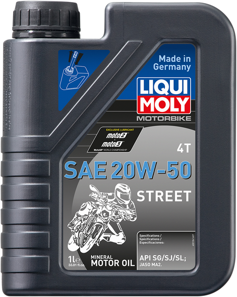 LIQUI MOLY Street 4T Oil - 20W-50 - 1 L 20062