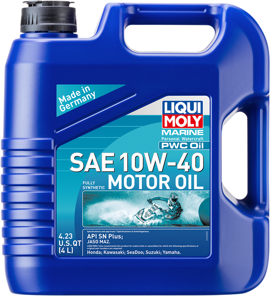 LIQUI MOLY Marine 4T Engine Oil - 10W-40 - 4 L 20530