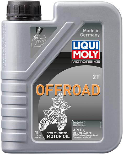 LIQUI MOLY Off-Road Semi-Synthetic 2T Oil - 1 L 20182