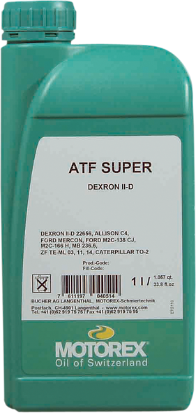 MOTOREX Synthetic ATF Super Fluid 102250