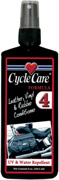 CYCLE CARE FORMULAS Formula 4 Leather Vinyl - 8 U.S. fl oz. 04008