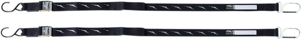 FACTORY EFFEX Tie-Downs - Black - Yamaha Strobe 22-45282