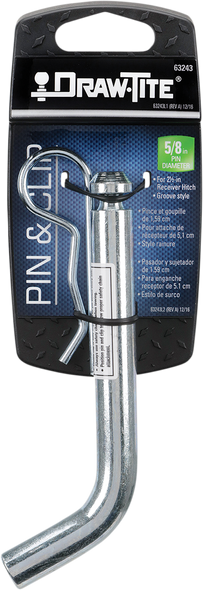 DRAW-TITE Pin Clip Receiver - 5/8 - Class V 63243