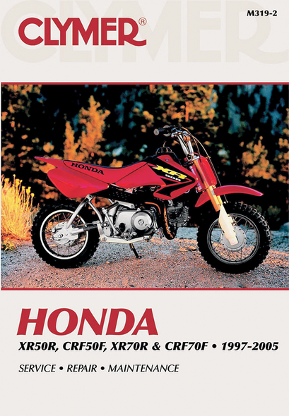 CLYMER Manual - Honda XR50/70 M319-3