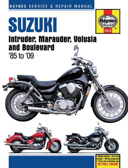 HAYNES Manual - Suzuki Intruder/Boulevard/Volusia 2618