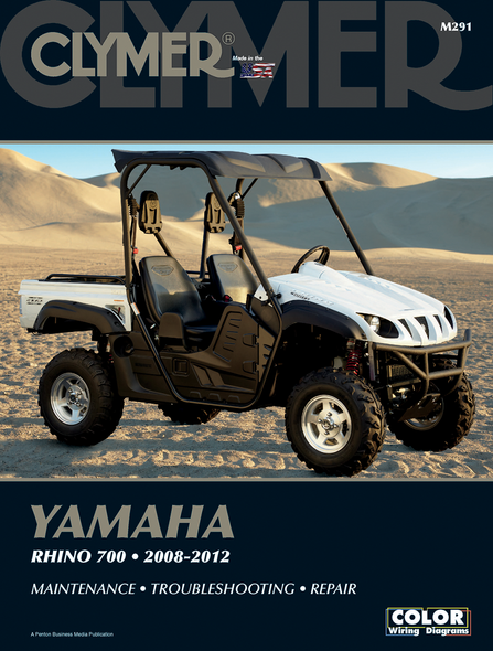 CLYMER Manual - Yamaha Rhino '08-'12 M291