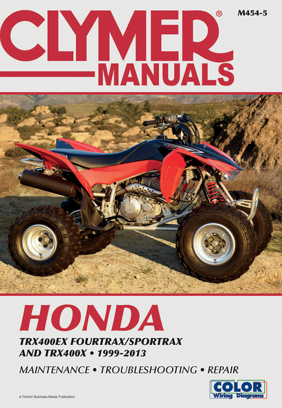 CLYMER Manual - Honda TRX 400EX M454-5